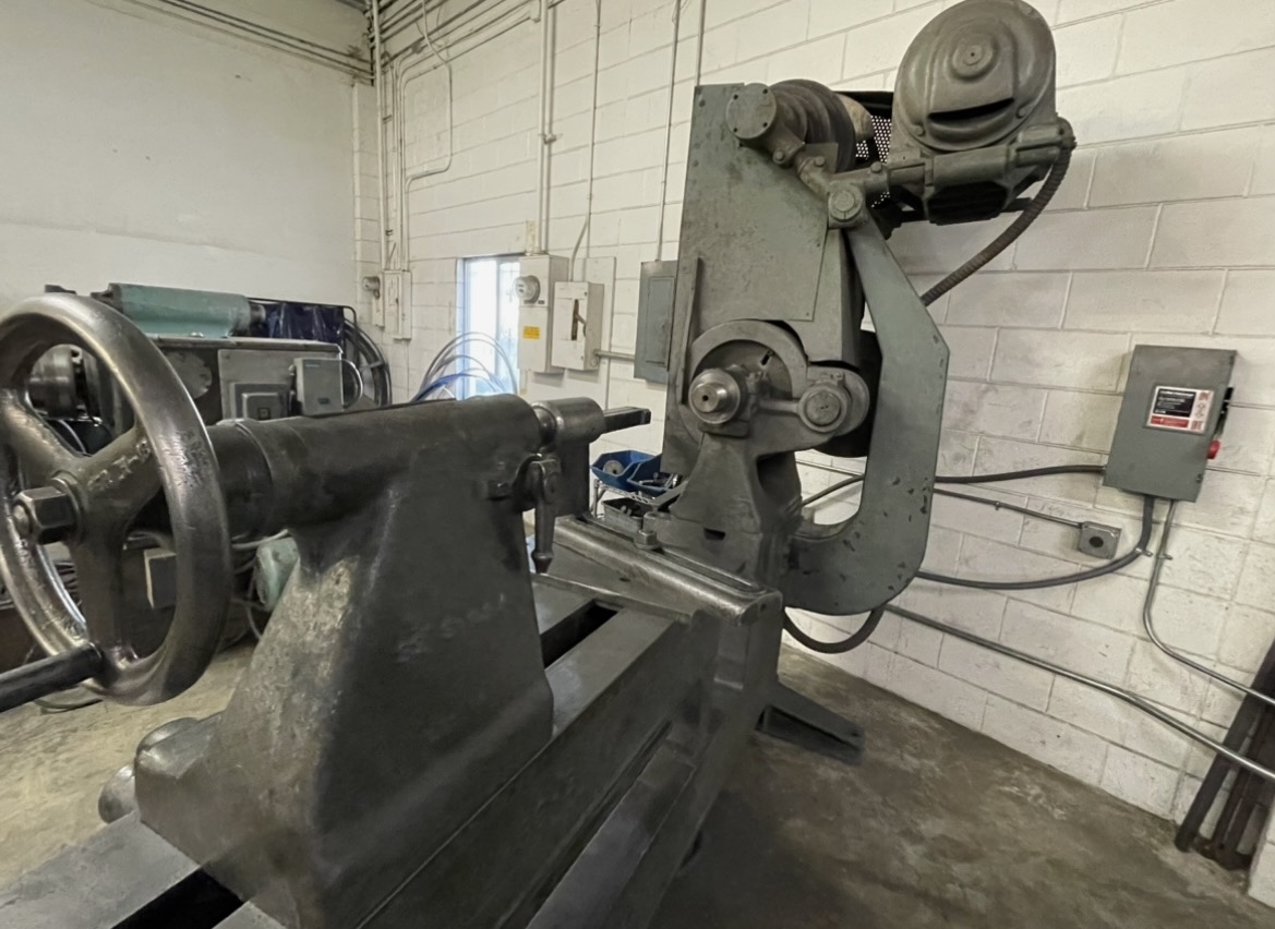 Denn 72 inch Automatic Metal Spinning Lathe, Machine ID:9143